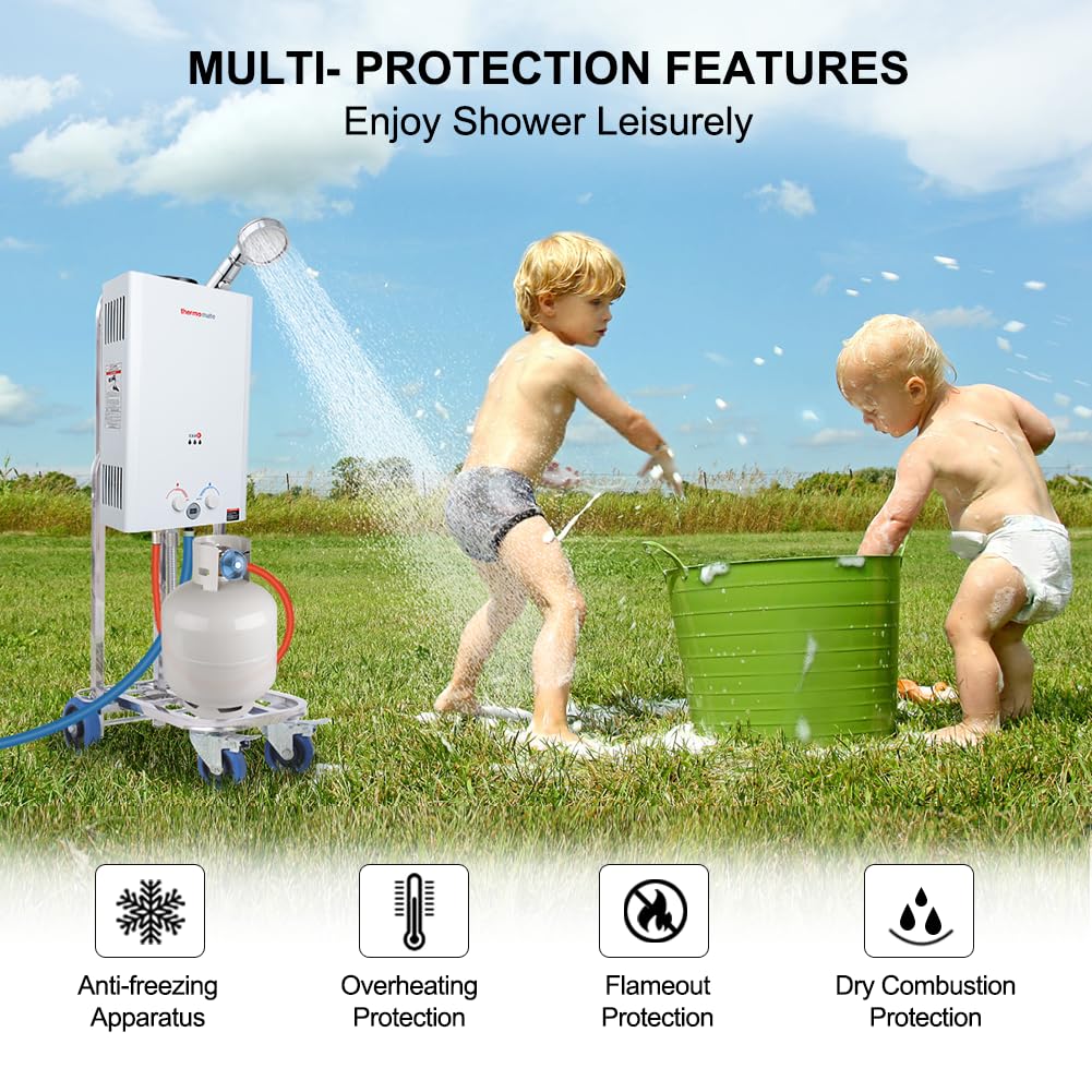 MULTI-PROTECTION FEATURES
Enjoy Shower Leisurely