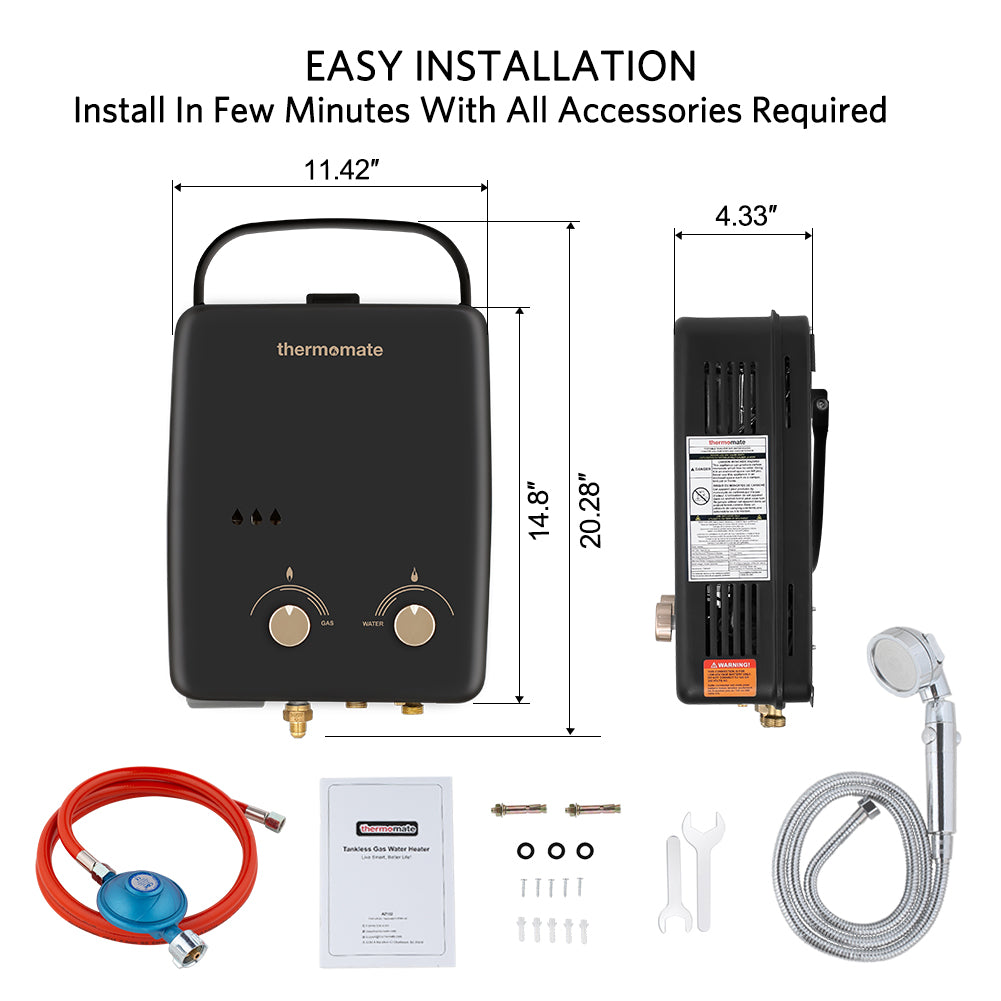 Install In Few Minutes With All Accessories Required | Thermomate