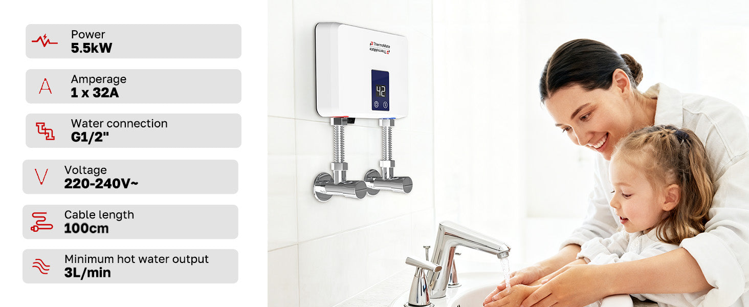 ThermoMate-5.5kW-Instant-Electric-Water-Heater-Specification