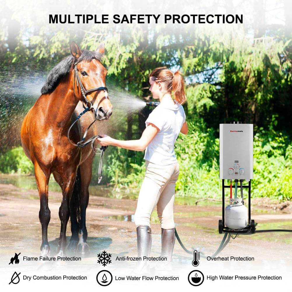 Insta Hot Equine Portable Washing System, Wash Your Horse with Hot Water