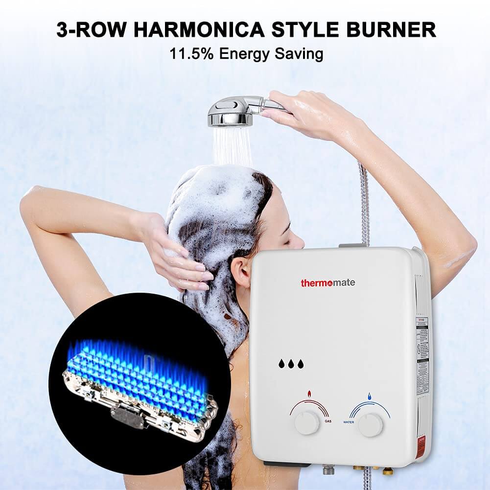 3-ROW HARMONICA STYLE BURNER | Thermomate